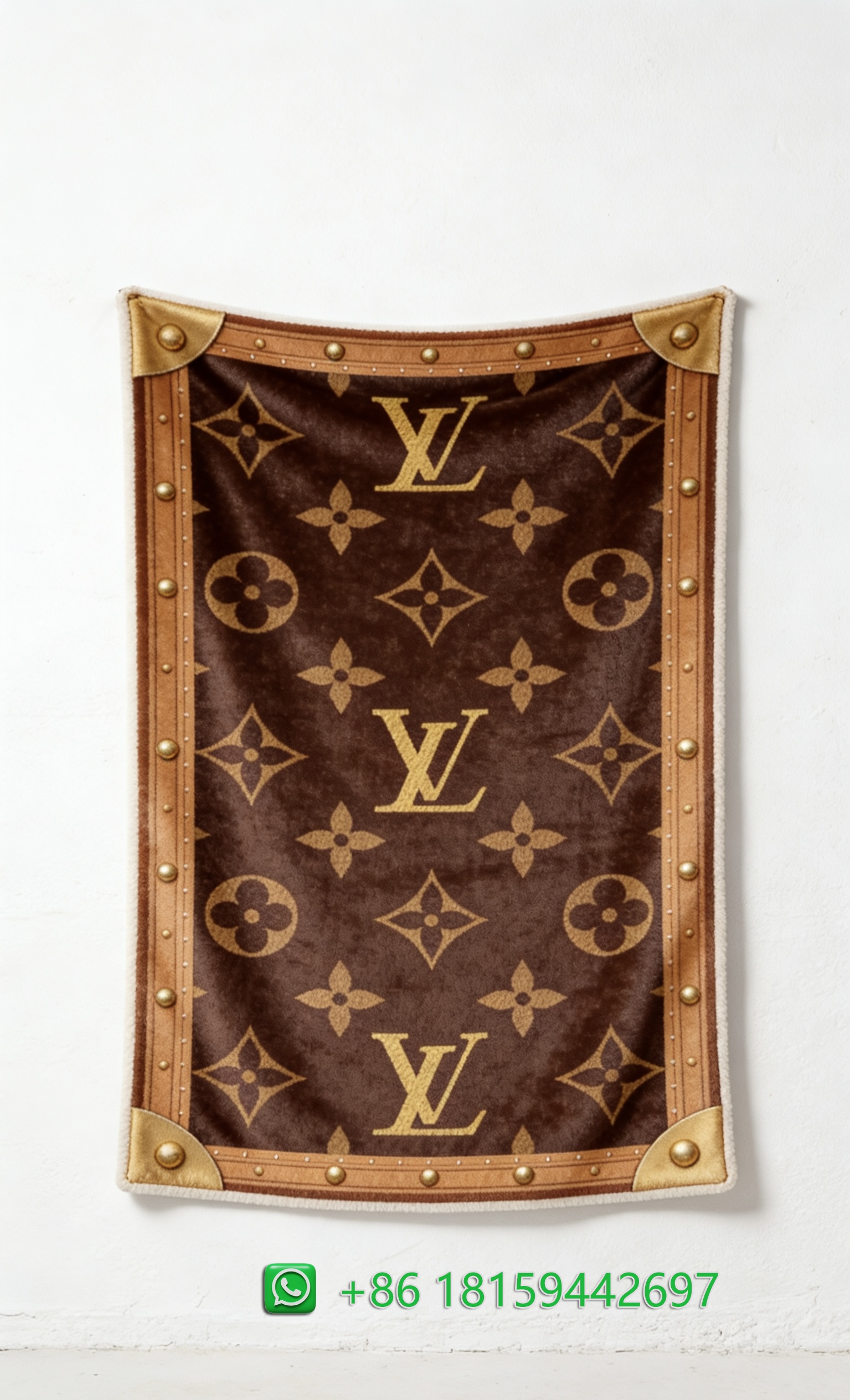 Louis Vuitton Throw Blankets